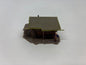 HO Scale Log Cabin with Figure – Scenic Structure